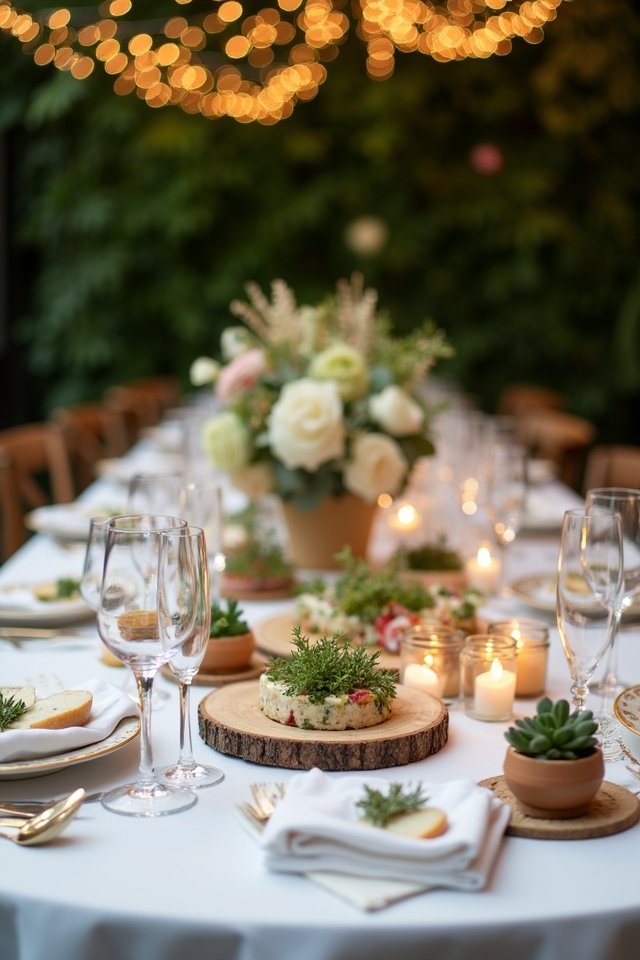 gourmet plates unique favors