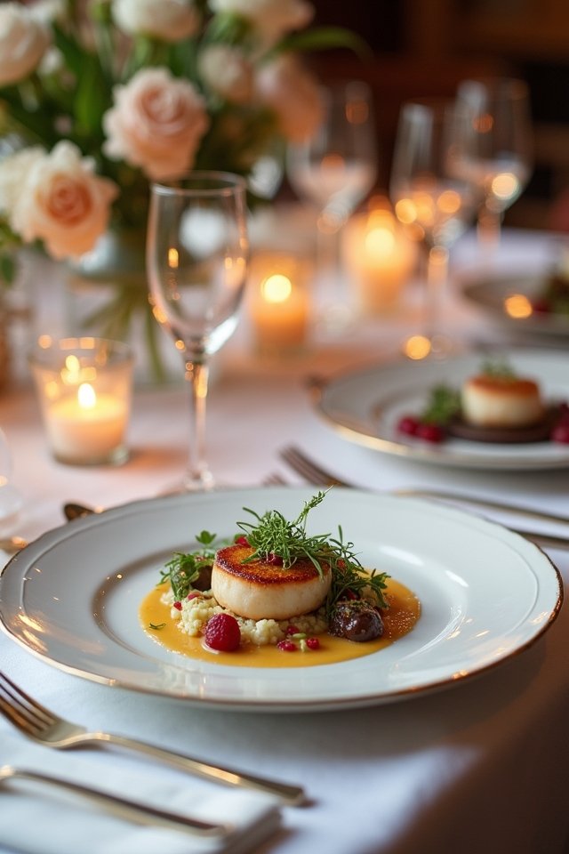 gourmet wedding tasting experience