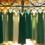 green dresses for weddings