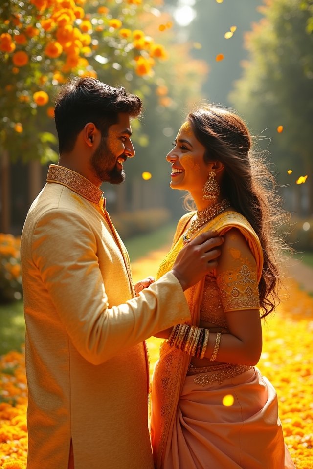 haldi ceremony joyfulness captured