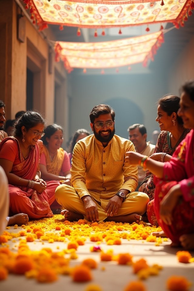 haldi ceremony joyous celebration