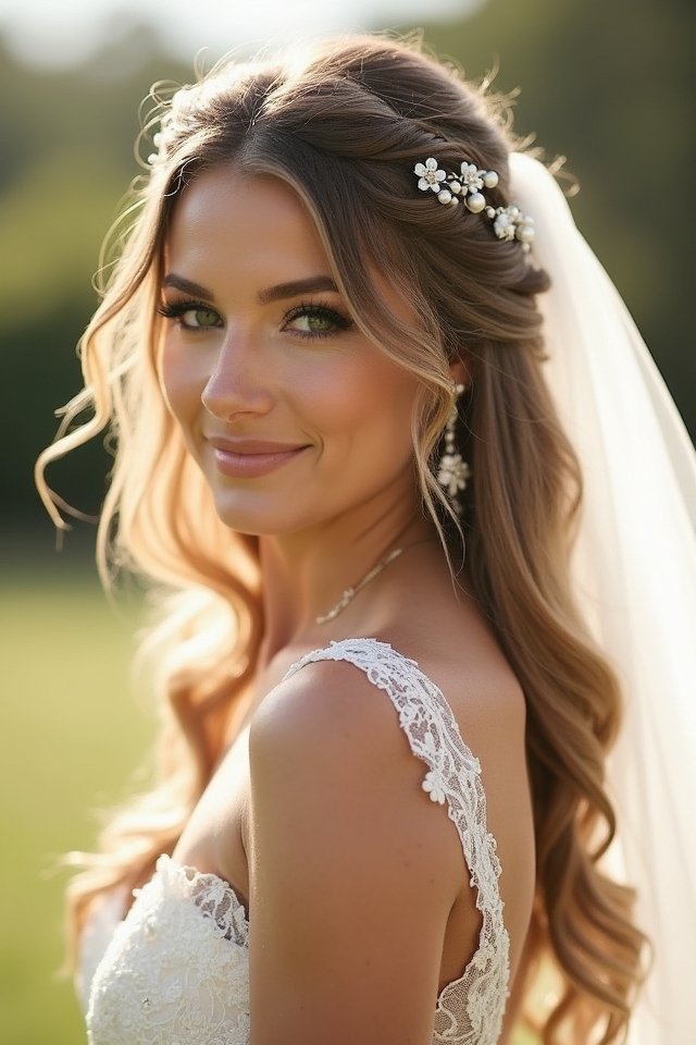 half up twist elegance