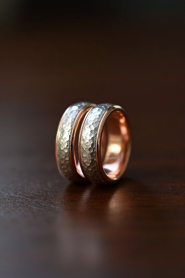 hammered texture unique craftsmanship