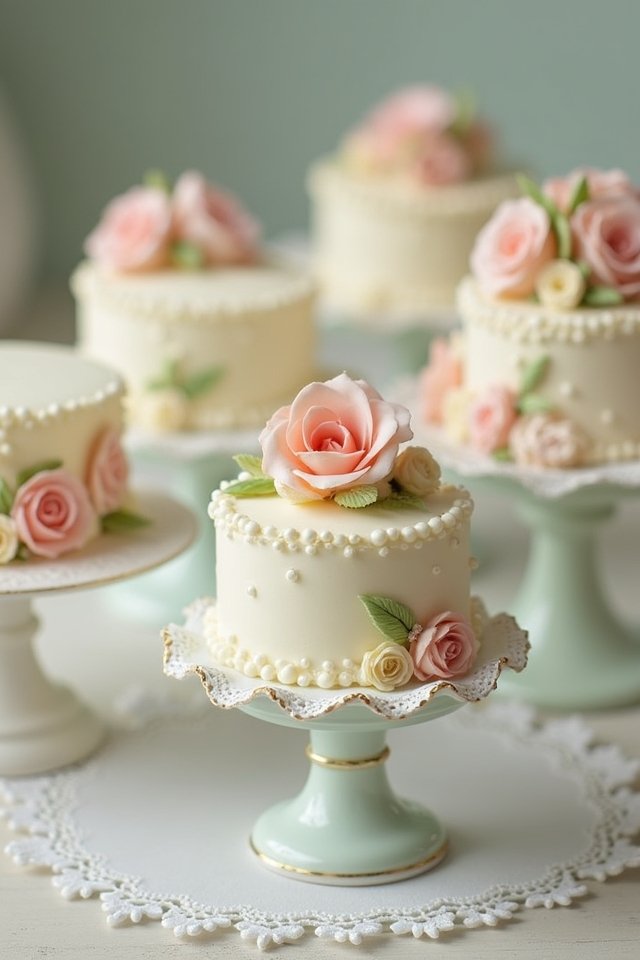 hand painted wedding cake artistry