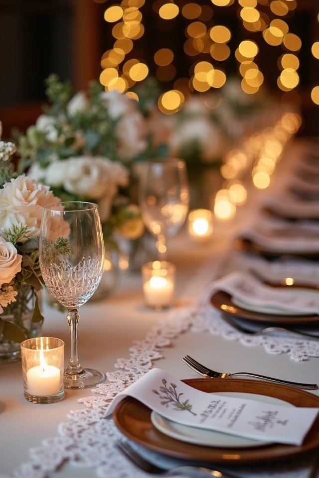 handcrafted elegant place cards