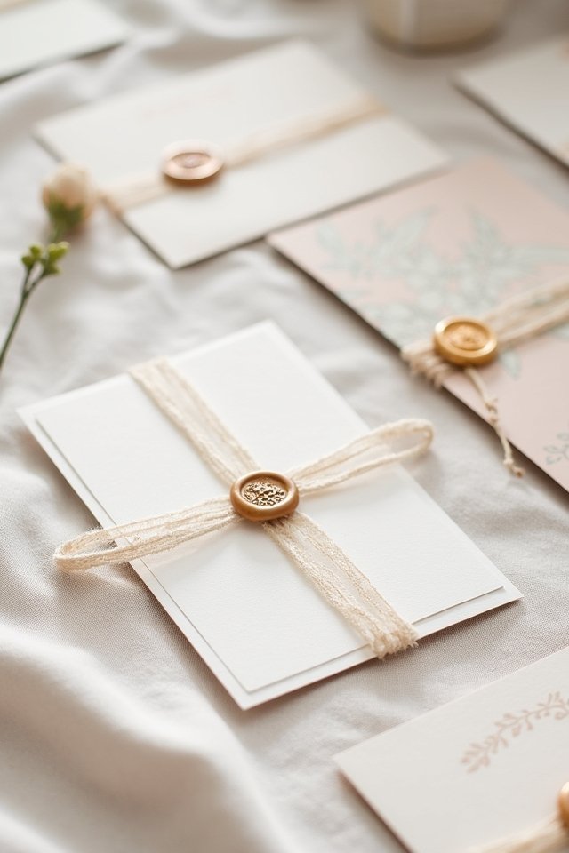 handmade eco friendly wedding invitations