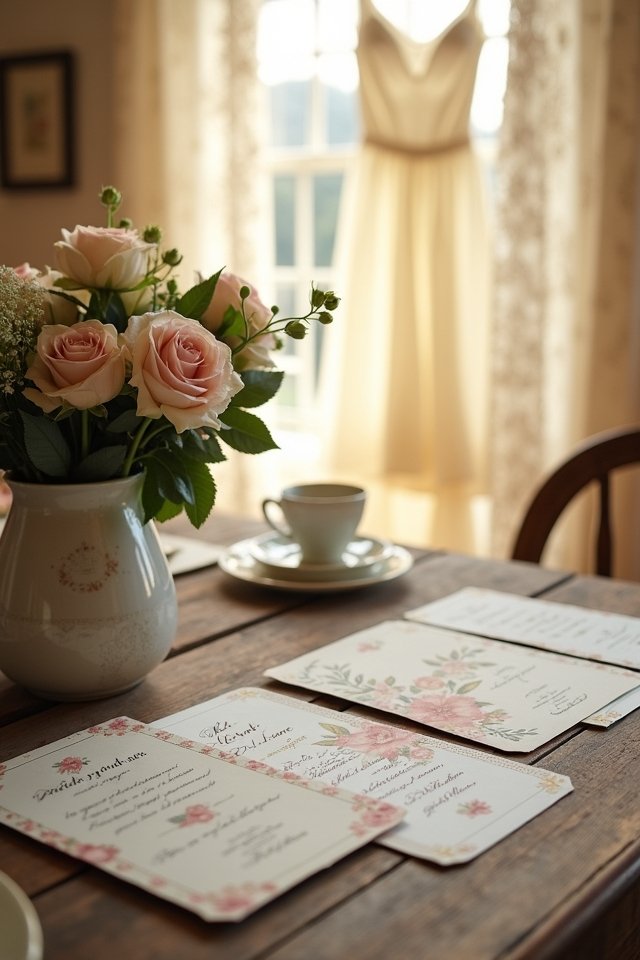 handmade invitations tell stories