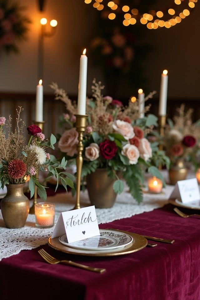handwritten personal wedding details