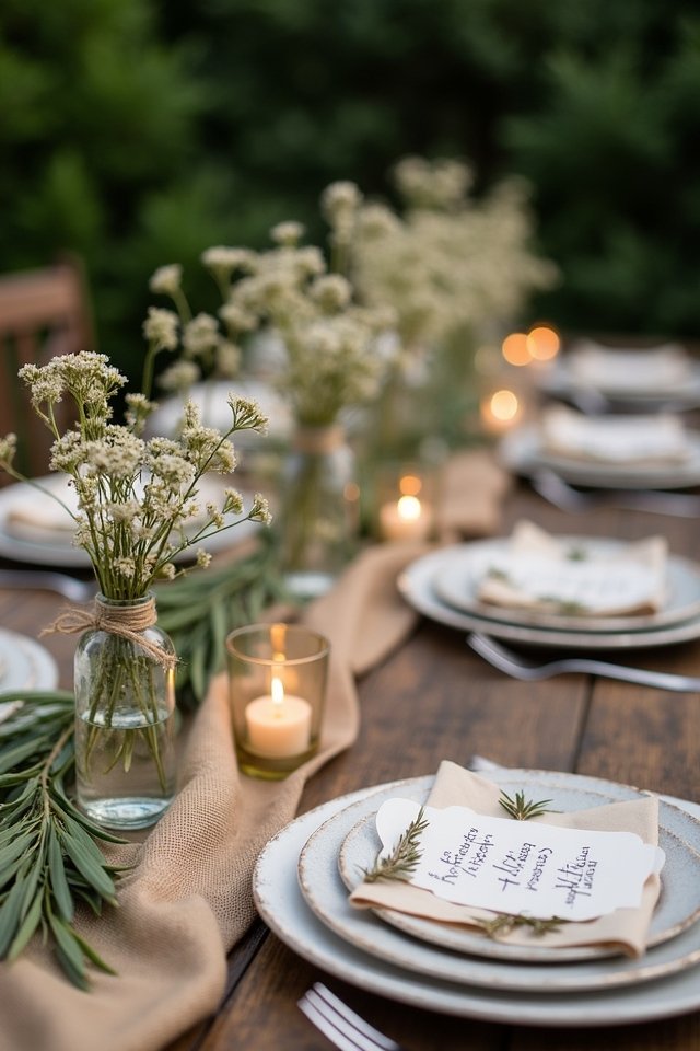 handwritten personalized place cards