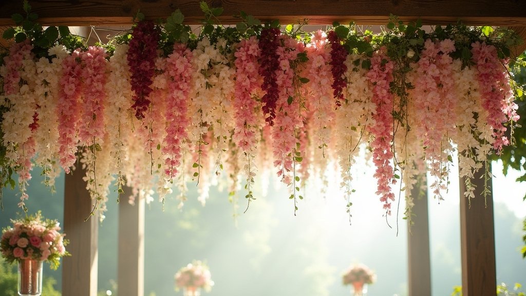 hanging floral arrangements ideas