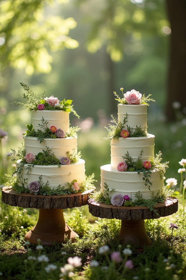 herb infused wedding cake designs