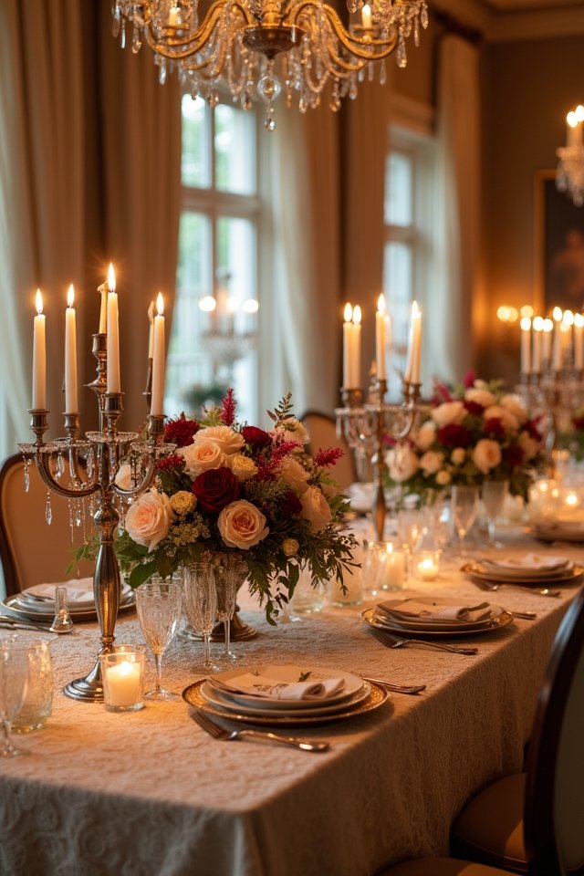 heritage inspired wedding decor