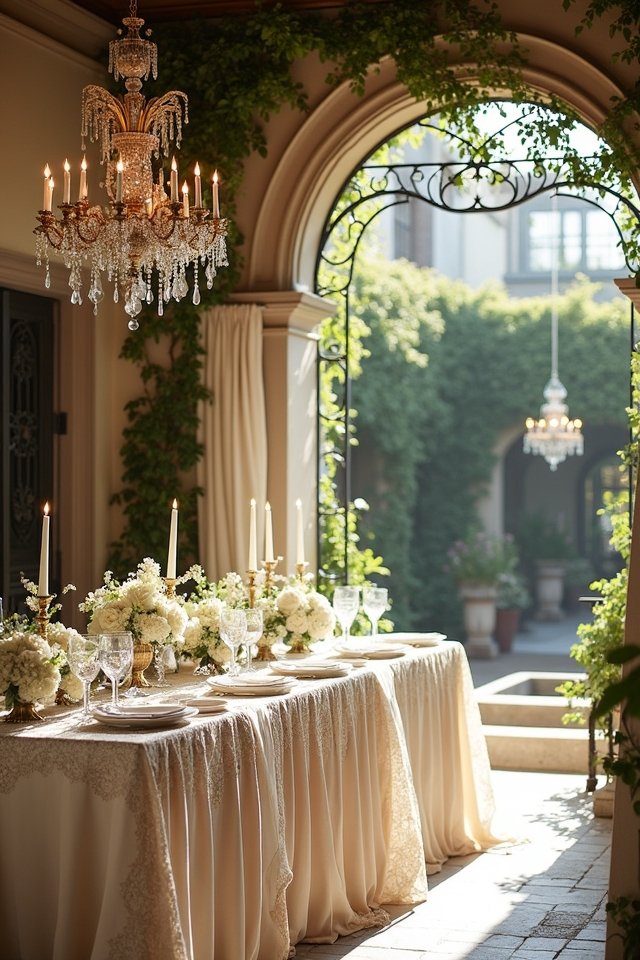 heritage wedding decor ideas