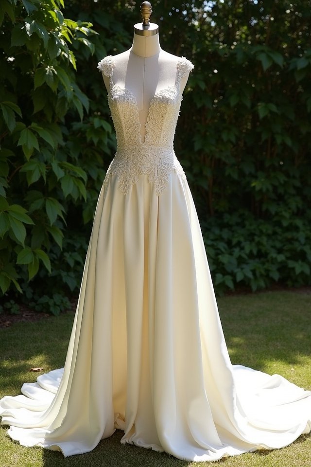 high low hem elegance