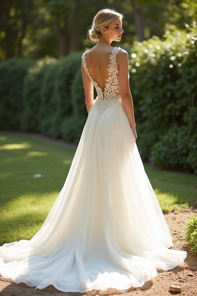 high low hem wedding dresses
