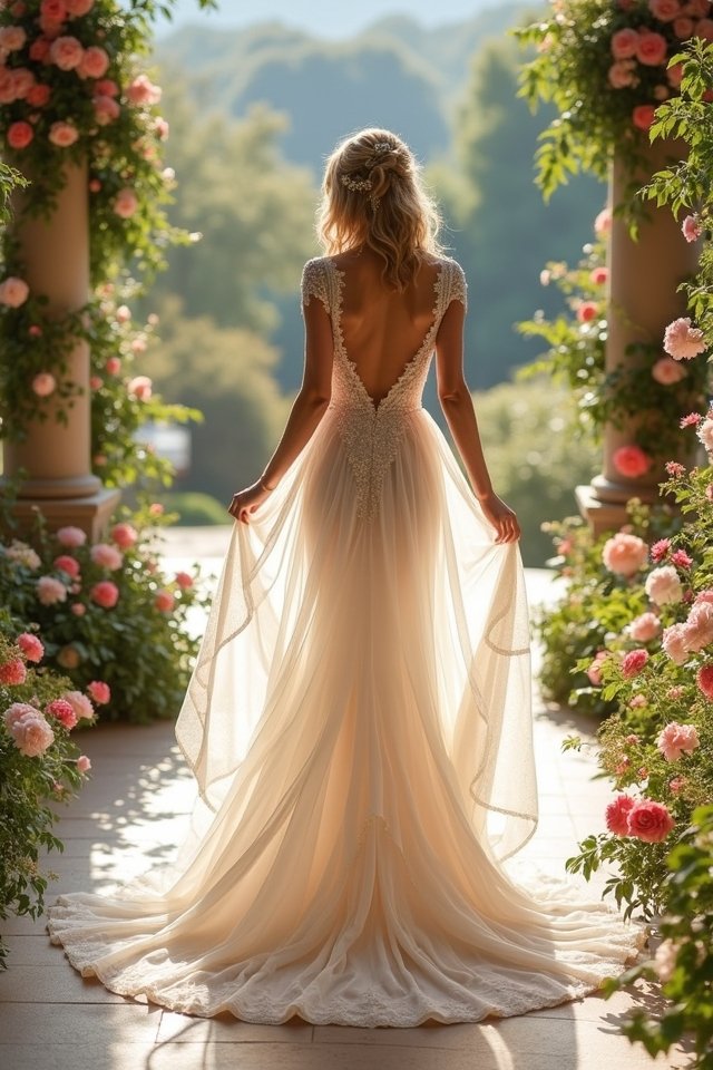 high low hemline elegance