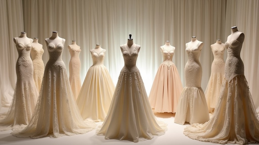 iconic corseted wedding dresses