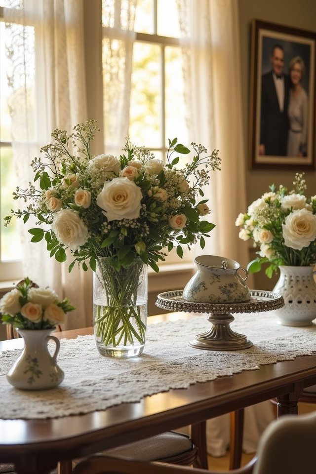 incorporate cherished family heirlooms