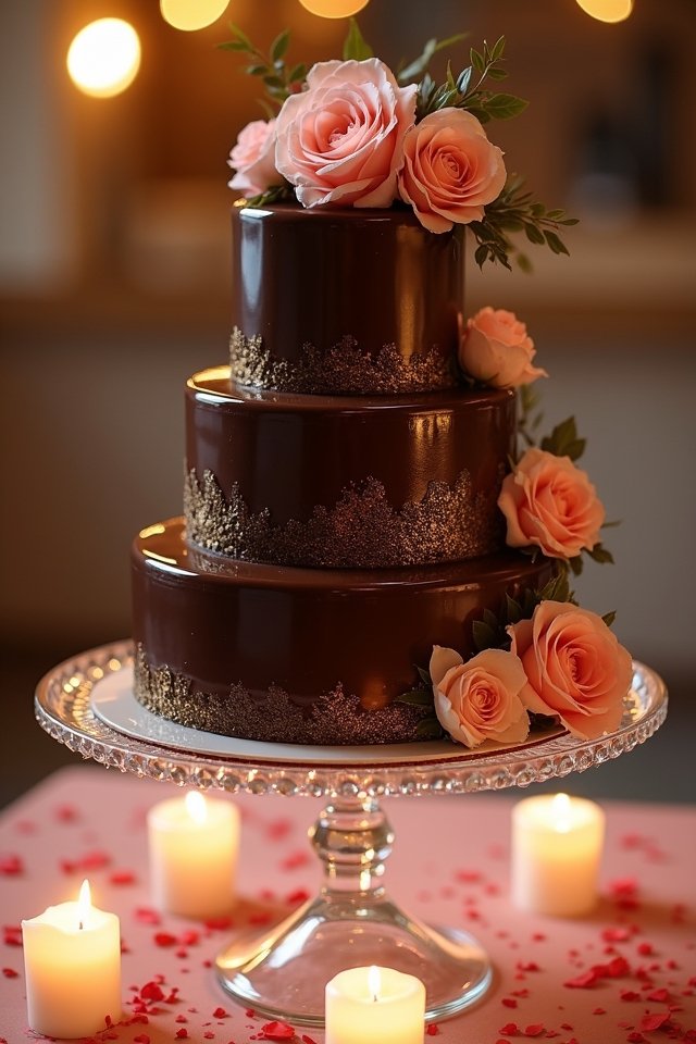 indulgent chocolate celebration cake