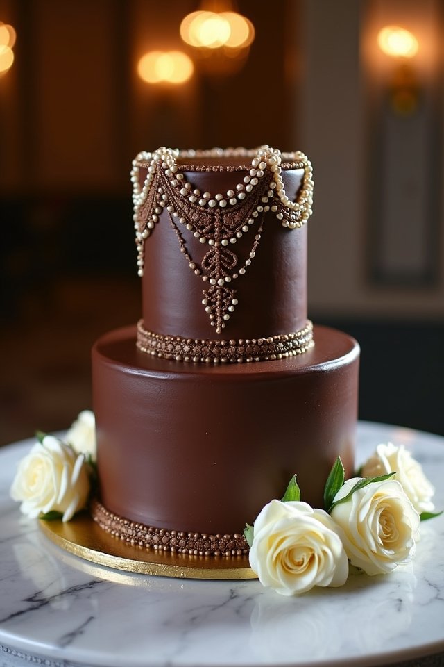 indulgent chocolate ganache elegance