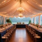 inspiring wedding tent colors