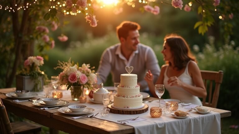 intimate and dreamy celebration