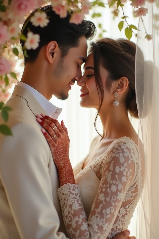 intimate moments of love