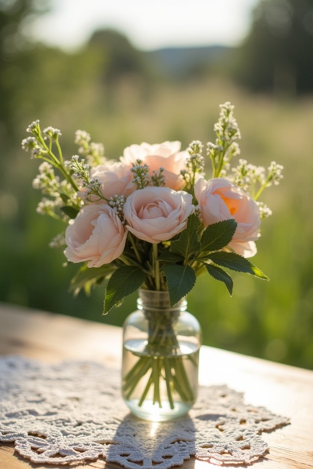 intimate seasonal floral arrangements