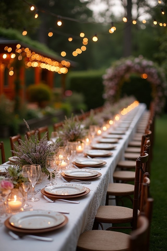 intimate wedding celebration atmosphere