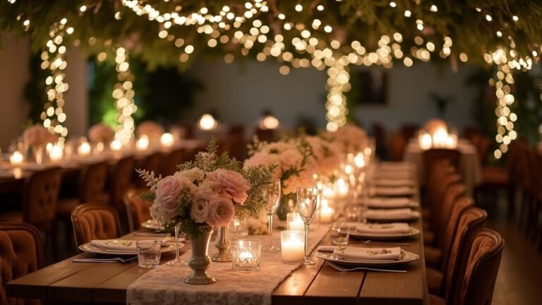 intimate wedding decor inspiration