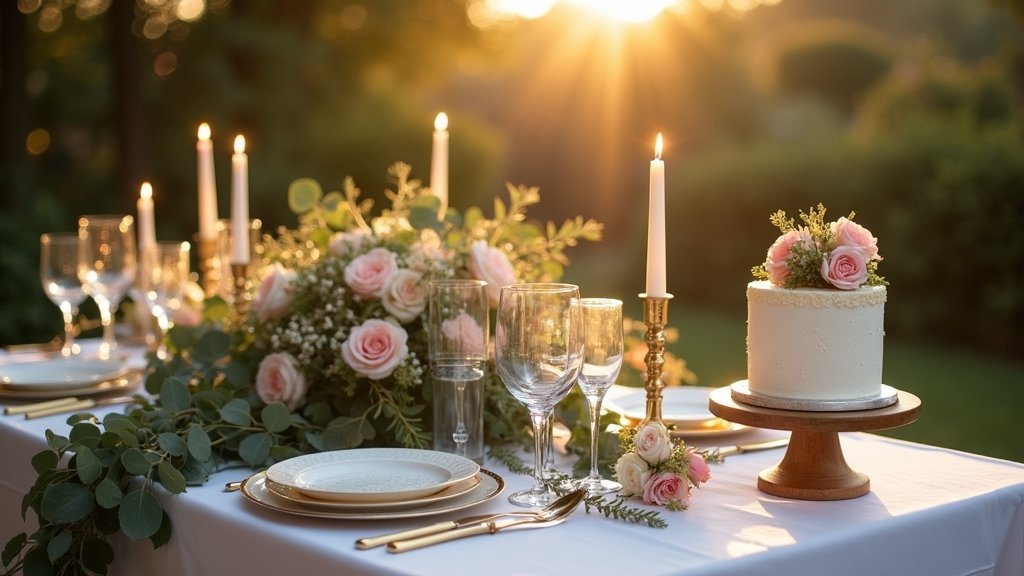 intimate yet elegant celebration