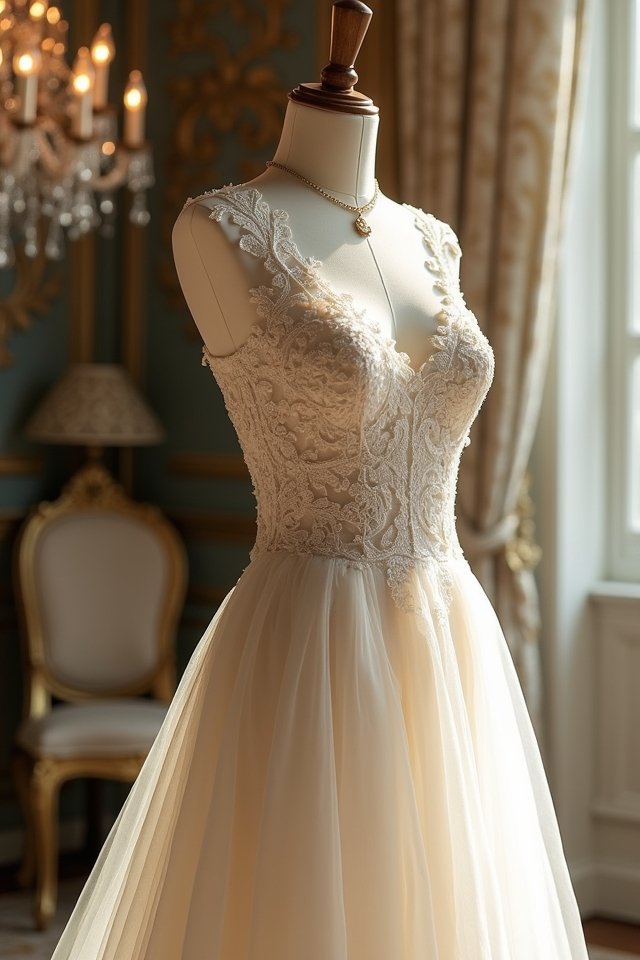 intricate lacework and elegance