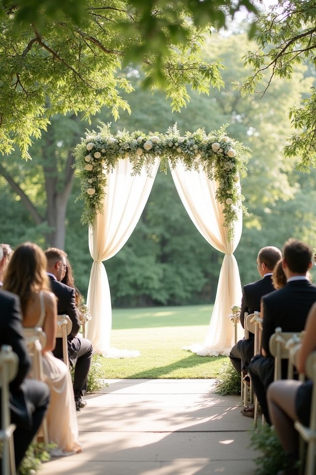 ivory and sage elegance