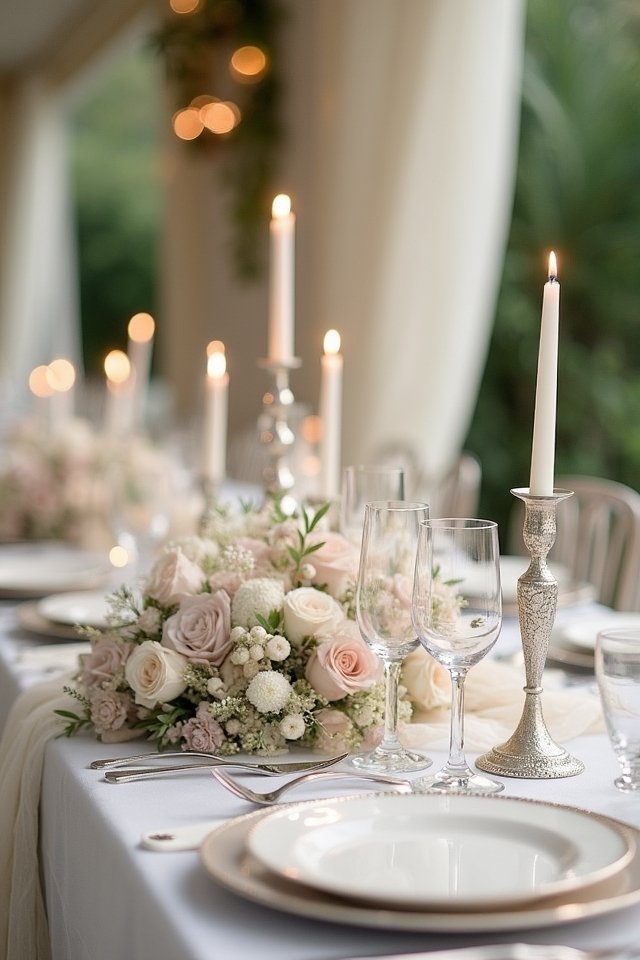 ivory pearl wedding elegance