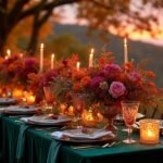 jewel toned fall wedding palettes