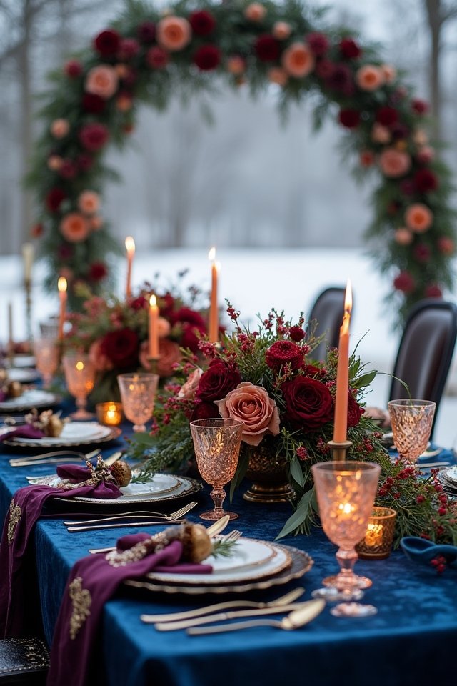jewel tones create whimsy