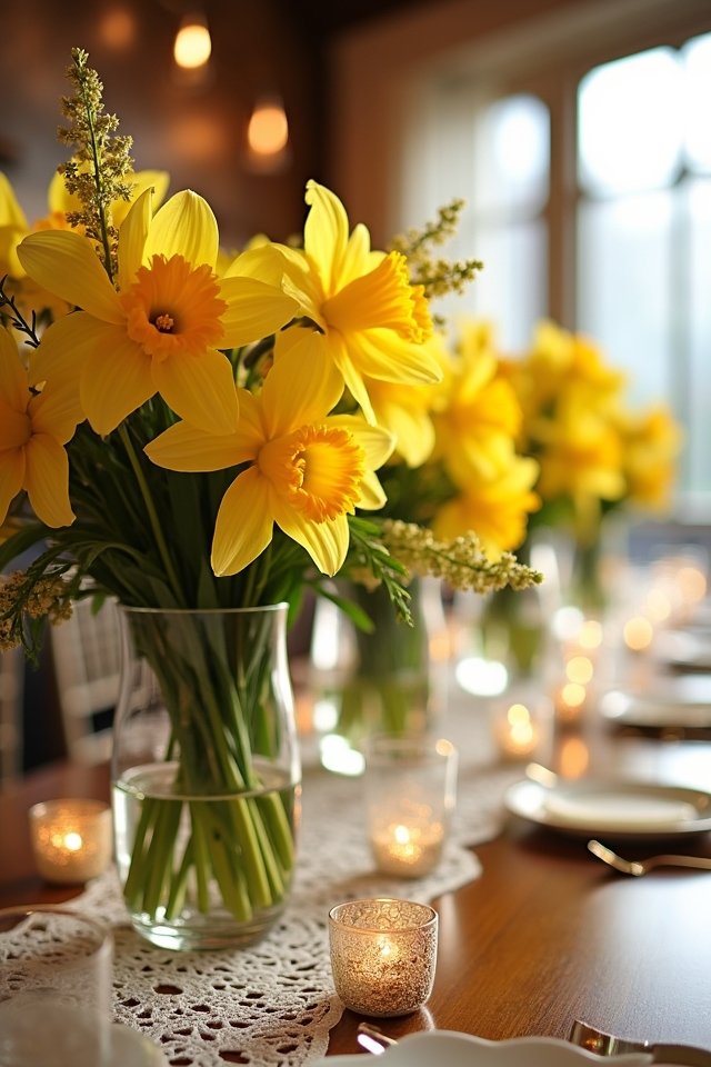joyful daffodils for weddings