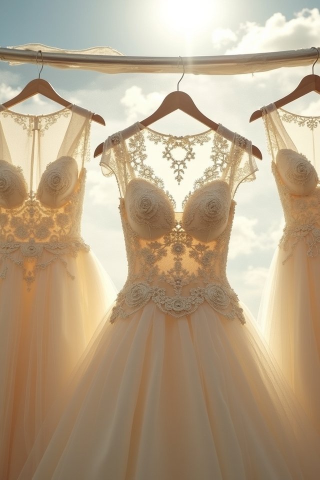 lace and tulle elegance