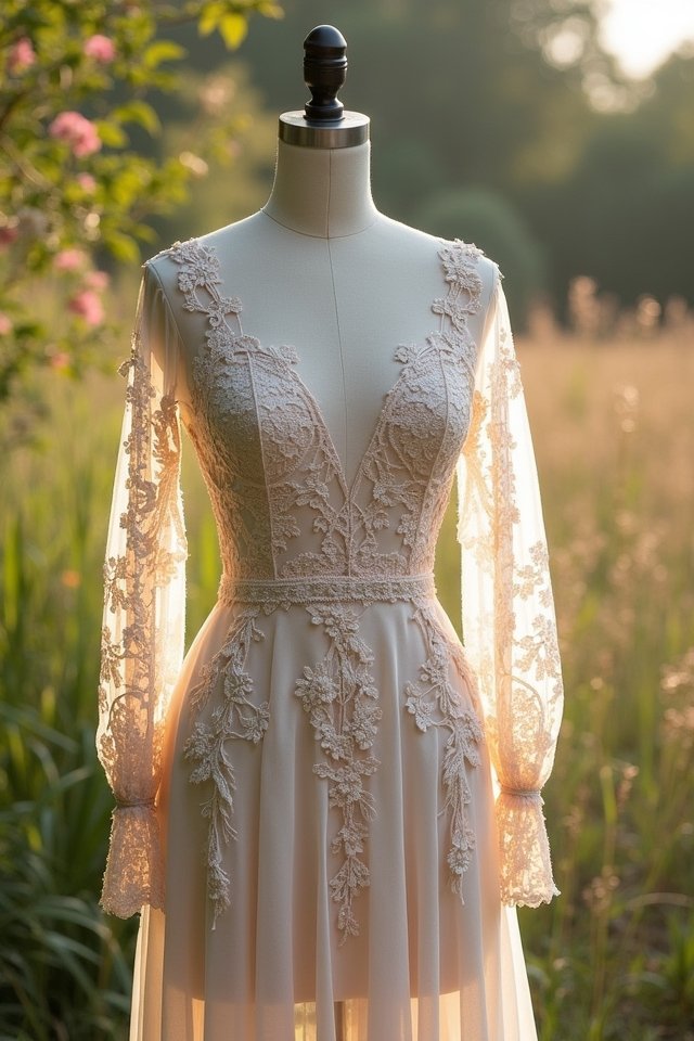 lace dresses for brides
