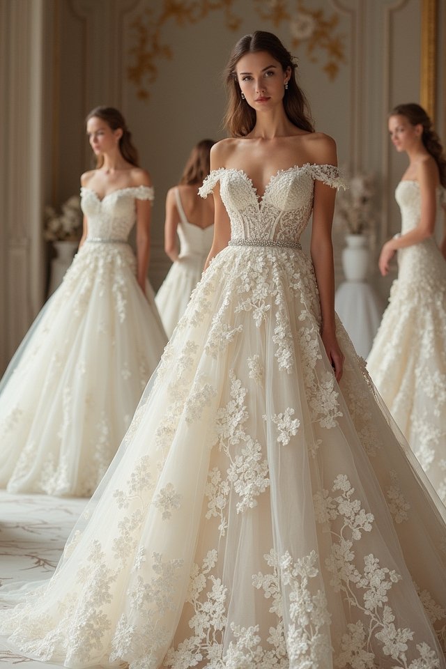 lace embellishments create enchantment