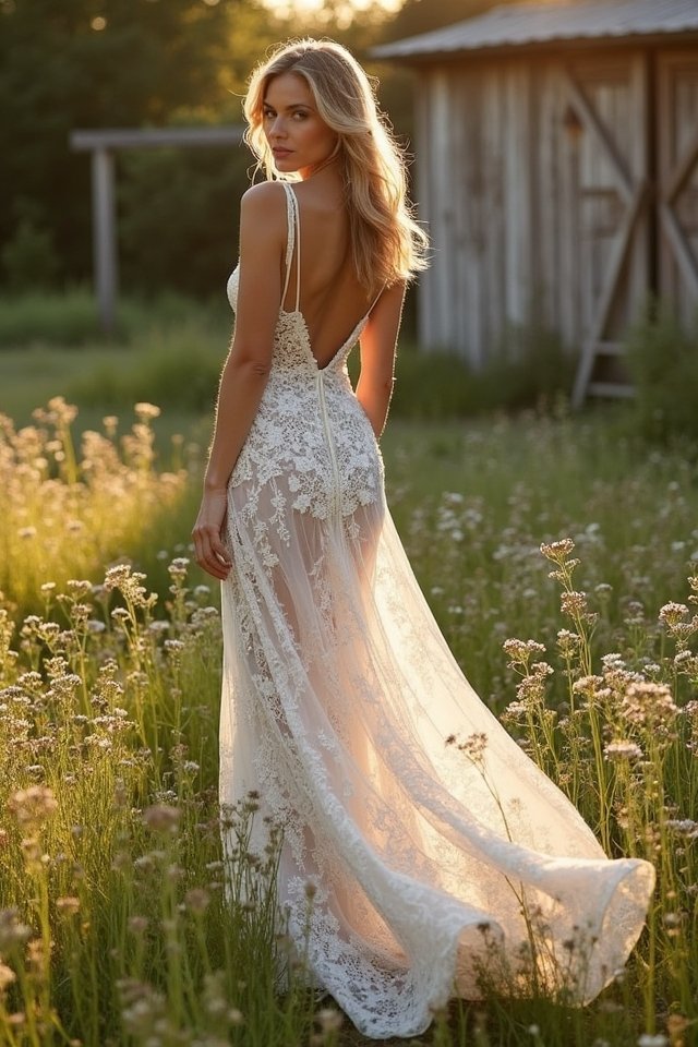 lace maxi dress elegance