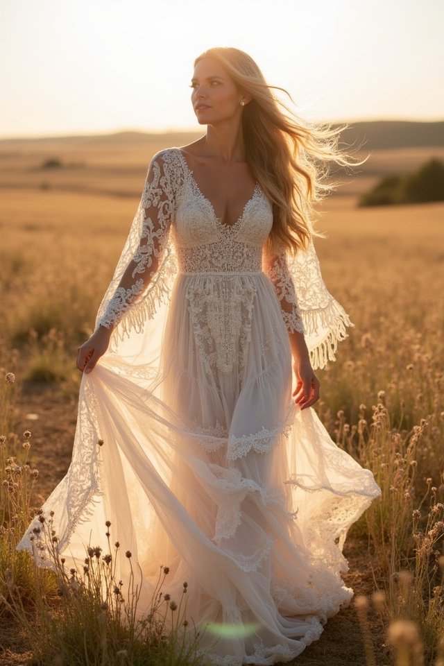 lace maxi dress elegance