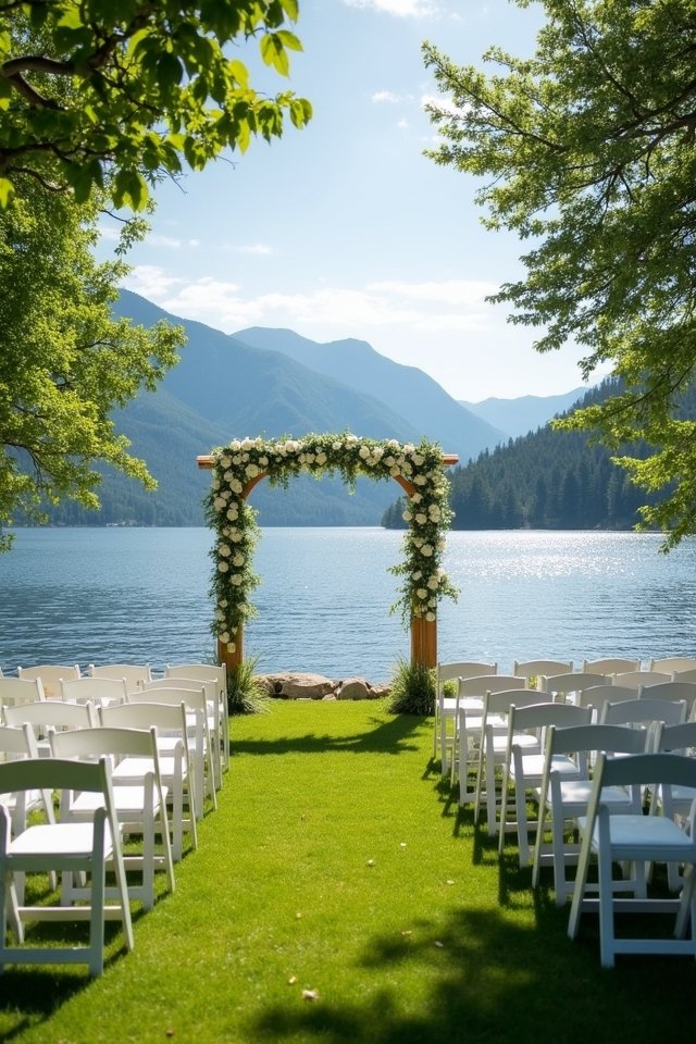 lakeside wedding enchantment awaits
