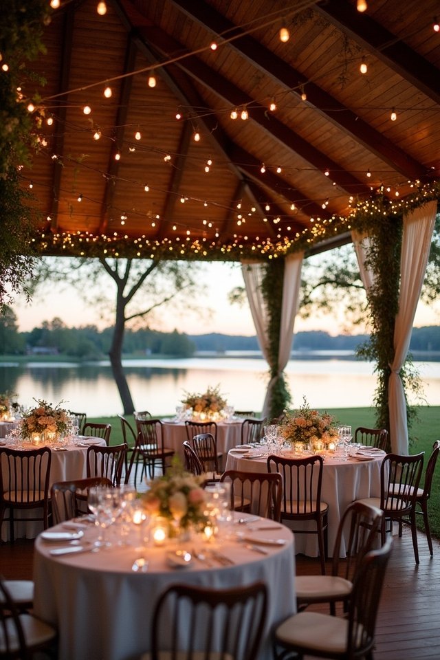 lakeside wedding serene ambiance
