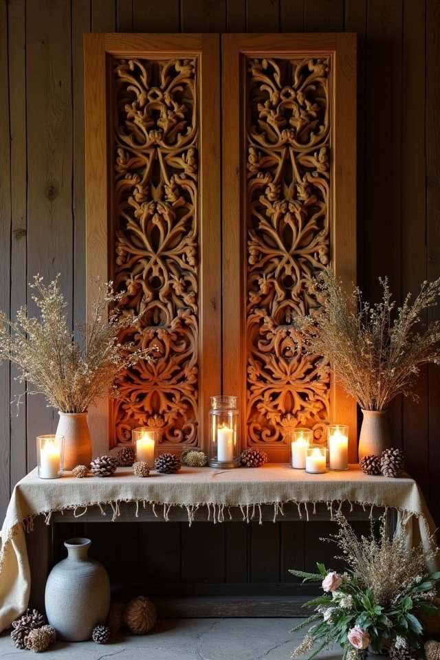 lantern lit romantic wedding ambiance