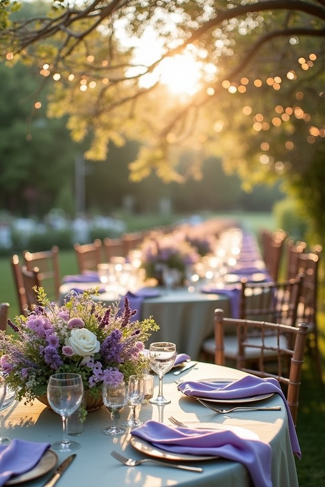 lavender and sage elegance
