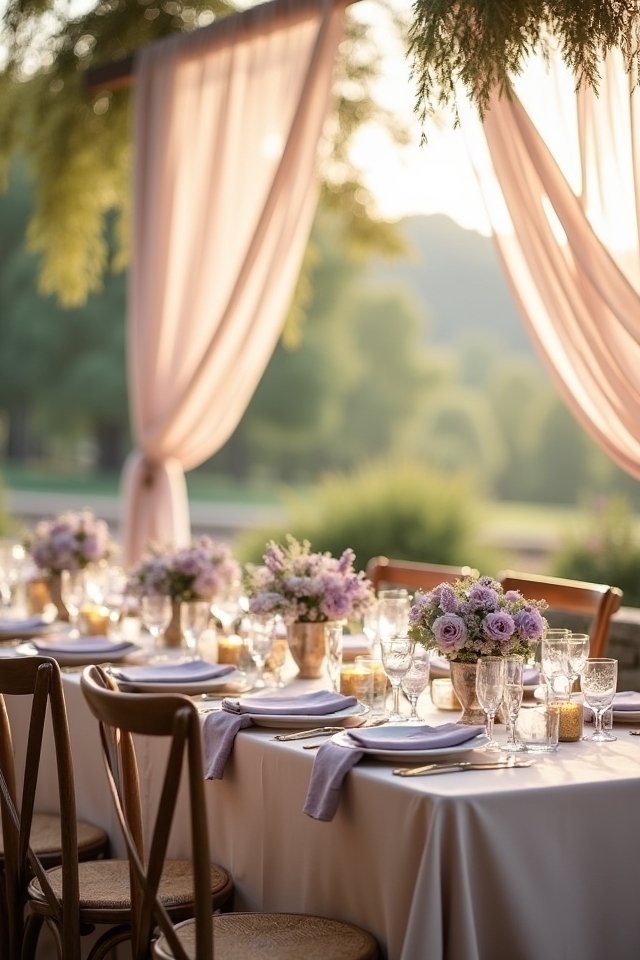 lavender elegance and romance