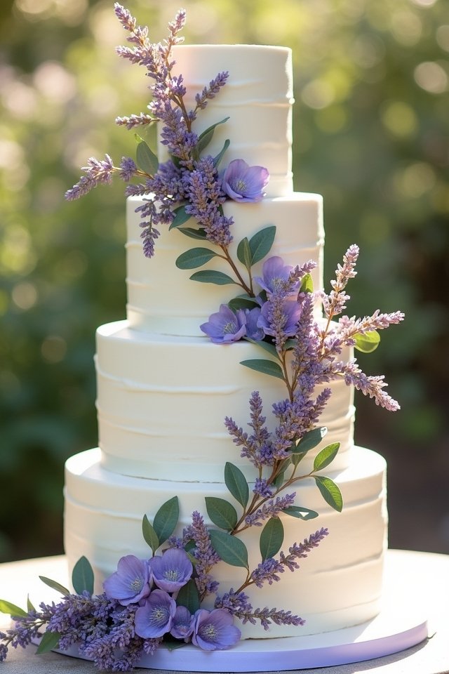 lavender eucalyptus wedding elegance