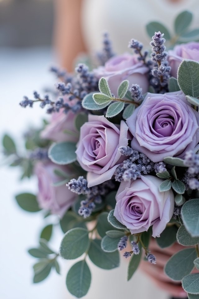 lavender eucalyptus wedding elegance