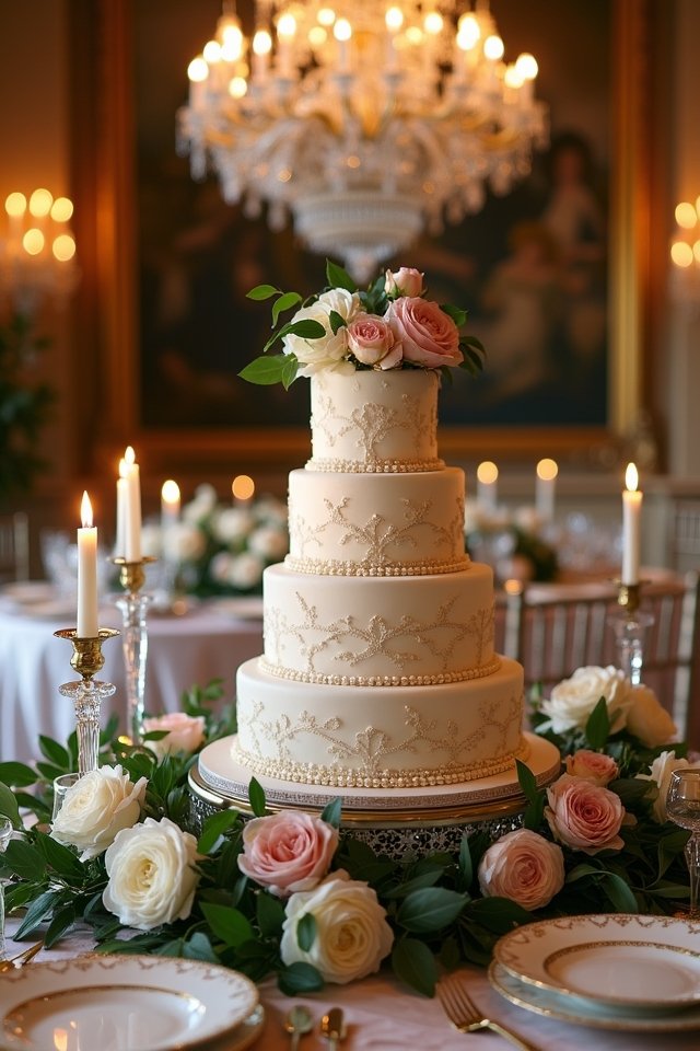 lavish cake centerpiece artistry